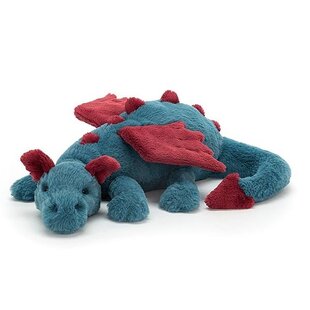 Jellycat soft toy Dexter dragon Medium