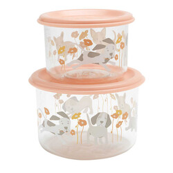Food containers Puppies & Poppies Small Sugar Booger set of 2