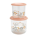 Sugar Booger Food containers Puppies & Poppies Large Sugar Booger set of 2