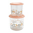 Sugar Booger Food containers Puppies & Poppies Large Sugar Booger set of 2