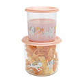 Sugar Booger Food containers Puppies & Poppies Large Sugar Booger set of 2