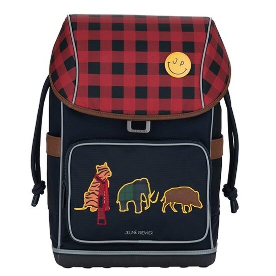 Jeune Premier boekentas Jeune Premier backpack Ergomaxx Tartans