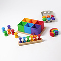 Grimm's Grimm's 6-piece sorting helper in rainbow colours