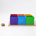 Grimm's Grimm's 6-piece sorting helper in rainbow colours