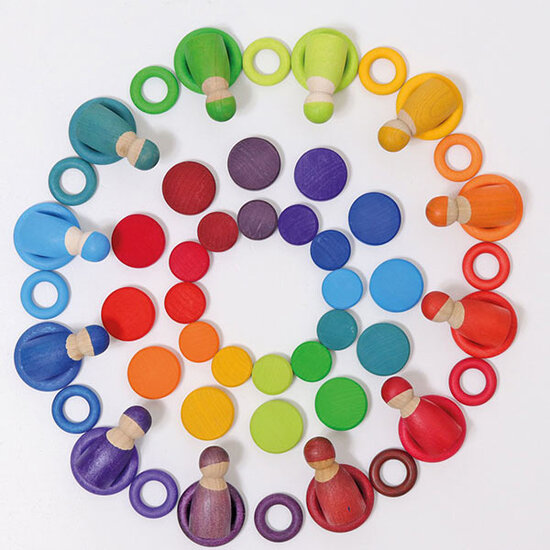 Grimm's Grimm's regenboog vrienden 12 stuks