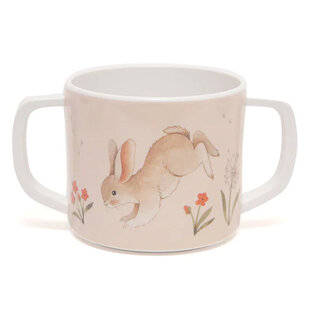 Petit Monkey Becher animal craddle pink