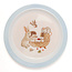 Petit Monkey Petit Monkey plate animal craddle dove blue