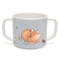 Petit Monkey cup animal craddle dove blue