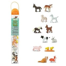 Jouets animaux bébé de ferme Safari Ltd