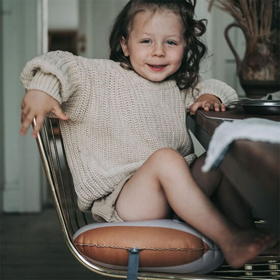 Noui Noui Coussin de chaise Stripes Mustard/Nude Noui Noui