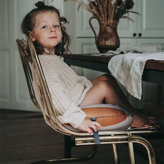 Noui Noui Stoelkussen Stripes Mustard/Nude Noui Noui