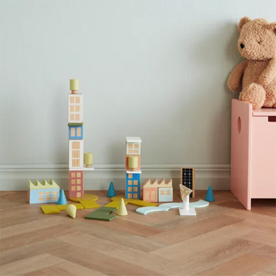 Kid's Concept Cubes en bois The City AIDEN Kids Concept