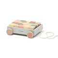 Kid's Concept Kids Concept Wagen mit Holzklötzen EDVIN