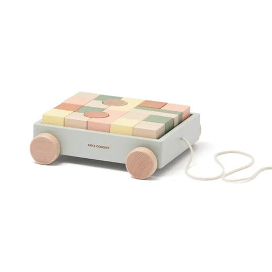Kid's Concept Kids Concept blokkenwagen EDVIN