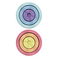 Stapelstein Stapelstein Inside Rainbow Pastel lot de 6