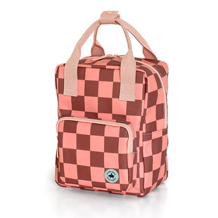 Studio Ditte backpack Small Blocks pink-brown