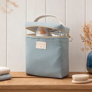 Nobodinoz Concerto cooler and lunch bag Stone Blue