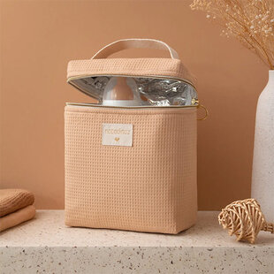 Nobodinoz Concerto cooler and lunch bag Nude