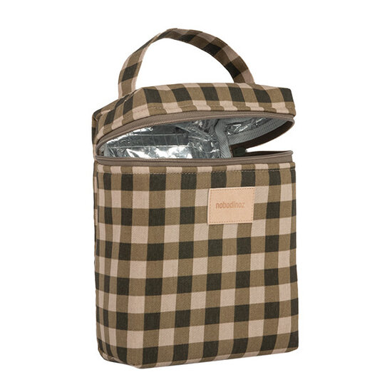 Nobodinoz tipi en accessoires Nobodinoz Hyde Park koeltas Green Checks