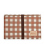 Nobodinoz tipi en accessoires Nobodinoz Wickelunterlage Terracotta Checks