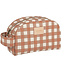 Nobodinoz tipi en accessoires Nobodinoz toilettas Terracotta Checks