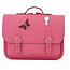 Own Stuff Own Stuff leather school bag Antique Pink butterfly