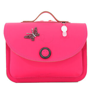 Own Stuff school bag Fuchsia butterfly magnetic