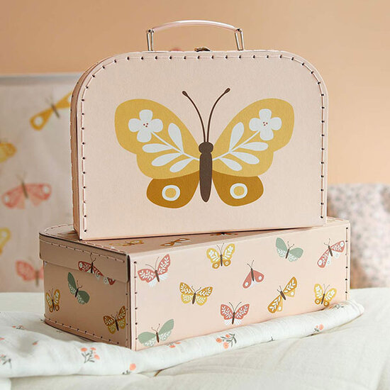 A Little Lovely Company A Little Lovely Company set de valises papillons