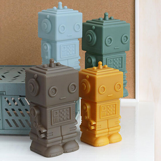 A Little Lovely Company A Little Lovely Company Nachtlicht Roboter blau