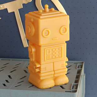 A Little Lovely Company nachtlampje Robot geel