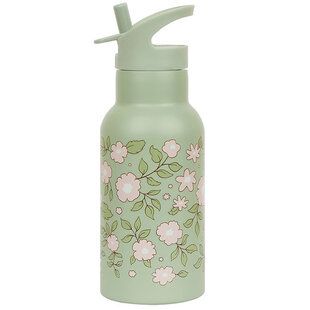 A Little Lovely Company stainless steel drinking bottle Blossoms-sage
