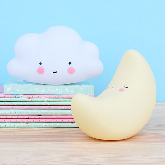 A Little Lovely Company A Little Lovely Company Nachtlicht Wolke Weiß