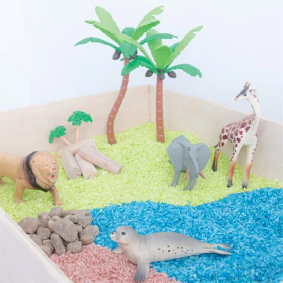 Rijzt Rijzt speelrijst bak