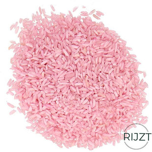Riz coloré 500 gr - Rose - Rijzt