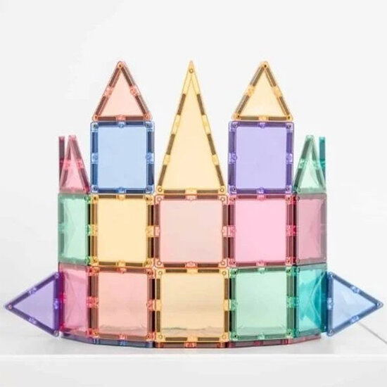 Connetix Tiles Connetix Tiles 32 Piece Pastel Mini Pack magnetic blocks