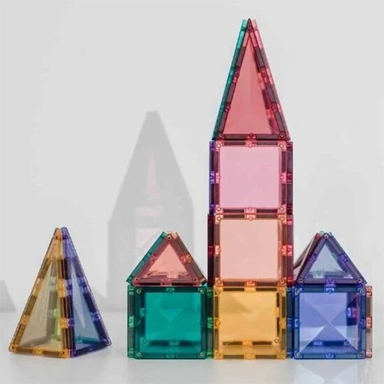 Connetix Tiles Blocs de construction magnétiques Connetix Tiles 32 Piece Pastel Mini Pack
