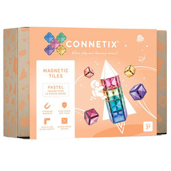 Connetix Tiles 40 Piece Pastel Square Pack Magnetbausteine