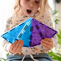 Connetix Tiles Blocs de construction magnétiques Connetix Tiles 30 Piece Geometry Pack