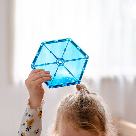 Connetix Tiles Blocs de construction magnétiques Connetix Tiles 30 Piece Geometry Pack