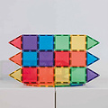 Connetix Tiles Connetix Tiles 24 Piece Rainbow Mini Pack magneetblokken