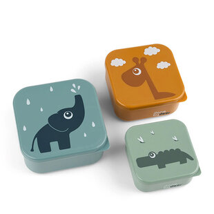 Done by Deer snack boxes Deer Friends blue mix