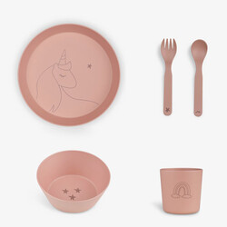 Citron tableware set Unicorn