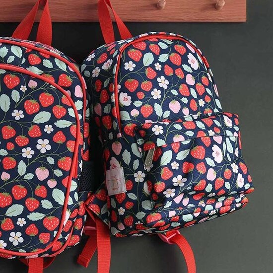 A Little Lovely Company Sac à dos enfant Fraises A Little Lovely Company