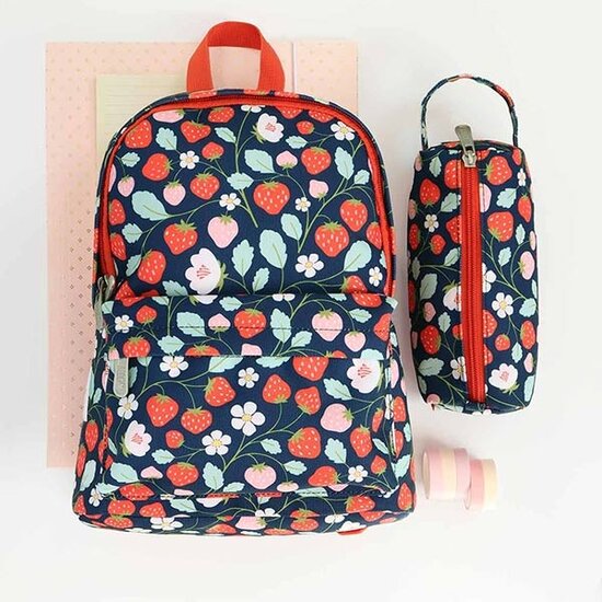A Little Lovely Company A Little Lovely Company Kinderrucksack Erdbeeren