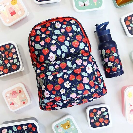 A Little Lovely Company A Little Lovely Company little backpack Strawberries