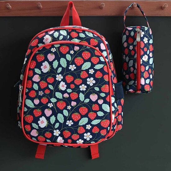 A Little Lovely Company A Little Lovely Company Rucksack Erdbeeren