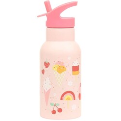 A Little Lovely Company stainless steel drinking bottle Ice-cream