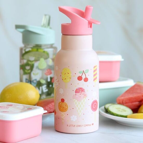 A Little Lovely Company A Little Lovely Company stainless steel drinking bottle Ice-cream