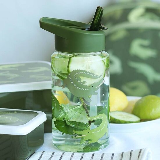 A Little Lovely Company A Little Lovely Company drinking bottle Crocodiles
