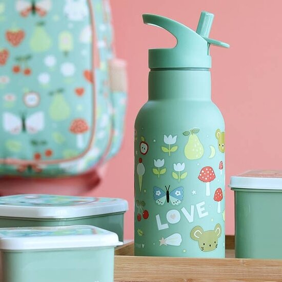 A Little Lovely Company A Little Lovely Company stainless steel drinking bottle Joy